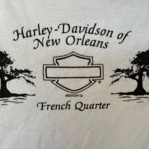 Harley Davidson Women’s Small Tshirt white short sleeved